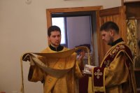 17-В неделю святых праотец Управляющий Усть-Каменогорской епархией совершил Литургию в Андреевском кафедральном соборе