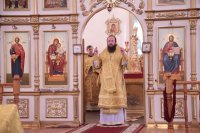 24-В неделю святых праотец Управляющий Усть-Каменогорской епархией совершил Литургию в Андреевском кафедральном соборе