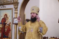 29-В неделю святых праотец Управляющий Усть-Каменогорской епархией совершил Литургию в Андреевском кафедральном соборе