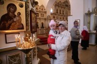 41-В неделю святых праотец Управляющий Усть-Каменогорской епархией совершил Литургию в Андреевском кафедральном соборе