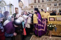 46-В неделю святых праотец Управляющий Усть-Каменогорской епархией совершил Литургию в Андреевском кафедральном соборе