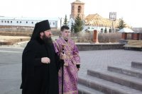1-Служение епископа Амфилохия в Неделю 4-ю Великого поста