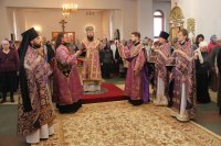 2-Служение епископа Амфилохия в Неделю 4-ю Великого поста