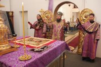 13-Служение епископа Амфилохия в Неделю 4-ю Великого поста