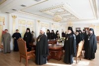 15-Епископ Амфилохий принял участие в заседании Синода Митрополичьего округа Русской Православной Церкви в Республике Казахстан