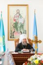 17-Епископ Амфилохий принял участие в заседании Синода Митрополичьего округа Русской Православной Церкви в Республике Казахстан