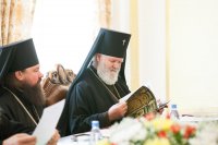 19-Епископ Амфилохий принял участие в заседании Синода Митрополичьего округа Русской Православной Церкви в Республике Казахстан