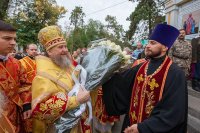 3-Преосвященный епископ Амфилохий принял участие в празднованиях в честь небесных покровительниц Семиречья и преподобного Сергия Радонежского в Алма-Ате
