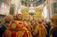 4-Преосвященный епископ Амфилохий принял участие в празднованиях в честь небесных покровительниц Семиречья и преподобного Сергия Радонежского в Алма-Ате