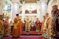 5-Преосвященный епископ Амфилохий принял участие в празднованиях в честь небесных покровительниц Семиречья и преподобного Сергия Радонежского в Алма-Ате