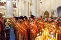 6-Преосвященный епископ Амфилохий принял участие в празднованиях в честь небесных покровительниц Семиречья и преподобного Сергия Радонежского в Алма-Ате