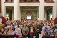 29-Преосвященный епископ Амфилохий принял участие в празднованиях в честь небесных покровительниц Семиречья и преподобного Сергия Радонежского в Алма-Ате