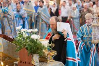 6-Управляющий Усть-Каменогорской и Семипалатинской епархией сослужил Главе Православной Церкви Казахстана за Божественной литургией в Успенском соборе Астаны
