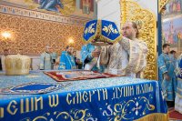 21-Управляющий Усть-Каменогорской и Семипалатинской епархией сослужил Главе Православной Церкви Казахстана за Божественной литургией в Успенском соборе Астаны