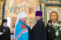 24-Управляющий Усть-Каменогорской и Семипалатинской епархией сослужил Главе Православной Церкви Казахстана за Божественной литургией в Успенском соборе Астаны
