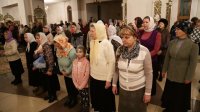 1-Епископ Амфилохий совершил в Андреевском кафедральном соборе Усть-Каменогорска молебное пение на новолетие