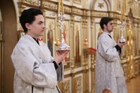 4-Епископ Амфилохий совершил в Андреевском кафедральном соборе Усть-Каменогорска молебное пение на новолетие