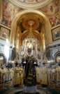 15-В шестую годовщину интронизации Святейшего Патриарха Кирилла епископ Амфилохий принял участие в Божественной литургии в Храме Христа Спасителя в Москве