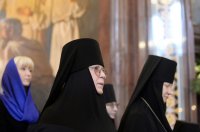 25-В шестую годовщину интронизации Святейшего Патриарха Кирилла епископ Амфилохий принял участие в Божественной литургии в Храме Христа Спасителя в Москве