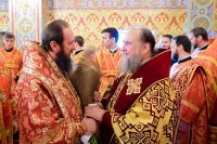 7-День памяти небесных покровительниц города Алма-Аты - мучениц Веры, Надежды, Любови и матери их Софии. Епископ Амфилохий принял участие в торжествах по случаю сорокалетия церковного служения митрополита Астанайского и Казахстанского Александра