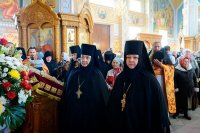8-День памяти небесных покровительниц города Алма-Аты - мучениц Веры, Надежды, Любови и матери их Софии. Епископ Амфилохий принял участие в торжествах по случаю сорокалетия церковного служения митрополита Астанайского и Казахстанского Александра