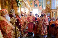 10-День памяти небесных покровительниц города Алма-Аты - мучениц Веры, Надежды, Любови и матери их Софии. Епископ Амфилохий принял участие в торжествах по случаю сорокалетия церковного служения митрополита Астанайского и Казахстанского Александра