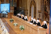 2-Епископ Усть-Каменогорский и Семипалатинский Амфилохий принял участие в Архиерейском Совещании Русской Православной Церкви
