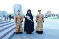1-В неделю «о расслабленном» Преосвященный епископ Амфилохий совершил Литургию в Андреевском кафедральном соборе Усть-Каменогорска