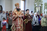 14-В неделю «о расслабленном» Преосвященный епископ Амфилохий совершил Литургию в Андреевском кафедральном соборе Усть-Каменогорска
