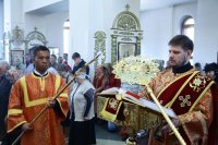 17-В неделю «о расслабленном» Преосвященный епископ Амфилохий совершил Литургию в Андреевском кафедральном соборе Усть-Каменогорска
