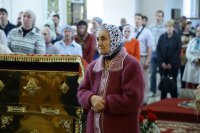 27-В неделю «о расслабленном» Преосвященный епископ Амфилохий совершил Литургию в Андреевском кафедральном соборе Усть-Каменогорска
