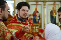 31-В неделю «о расслабленном» Преосвященный епископ Амфилохий совершил Литургию в Андреевском кафедральном соборе Усть-Каменогорска