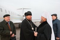 1-Епископ Амфилохий принял участие во встрече всероссийской православной святыни – чудотворной Феодоровской иконы Божией Матери в Алма-Ате