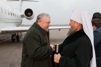 2-Епископ Амфилохий принял участие во встрече всероссийской православной святыни – чудотворной Феодоровской иконы Божией Матери в Алма-Ате