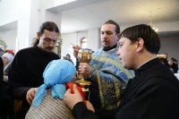 18-В праздник Введения во храм Пресвятой Богородицы Управляющий Усть-Каменогорской епархией совершил Литургию в главном православном храме Восточного Казахстана (+ВИДЕО)