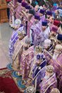 2-Управляющий Усть-Каменогорской епархией сослужил Предстоятелям  Казахстанского и Среднеазиатского Митрополичьих округов за праздничной Литургией по случаю принесения чудотворной Феодоровской иконы Пресвятой Богородицы