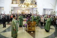 4-В Усть-Каменогорске молитвенно отметили праздник Входа Господня в Иерусалим