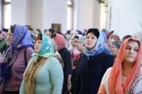 13-В Усть-Каменогорске молитвенно отметили праздник Входа Господня в Иерусалим