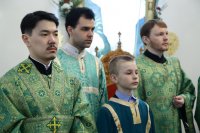 16-В Усть-Каменогорске молитвенно отметили праздник Входа Господня в Иерусалим