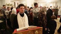 17-Накануне празднования Рождества Христова епископ Амфилохий совершил Всенощное бдение в Андреевском соборе города Усть-Каменогорска