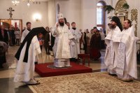 9-В Рождественский сочельник епископ Усть-Каменогорский и Семипалатинский Амфилохий совершил Литургию святителя Василия Великого в главном храме столицы Рудного Алтая