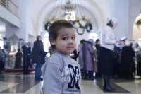 24-В Рождественский сочельник епископ Усть-Каменогорский и Семипалатинский Амфилохий совершил Литургию святителя Василия Великого в главном храме столицы Рудного Алтая