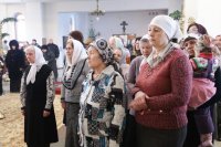 29-В Рождественский сочельник епископ Усть-Каменогорский и Семипалатинский Амфилохий совершил Литургию святителя Василия Великого в главном храме столицы Рудного Алтая
