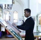 2-В канун праздника Благовещения Управляющий Усть-Каменогорской епархией возглавил всенощное бдение в главном храме Восточно-Казахстанской области – Андреевском соборе