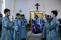 3-В канун праздника Благовещения Управляющий Усть-Каменогорской епархией возглавил всенощное бдение в главном храме Восточно-Казахстанской области – Андреевском соборе