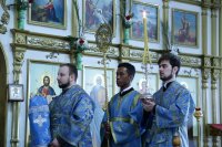 12-В канун праздника Благовещения Управляющий Усть-Каменогорской епархией возглавил всенощное бдение в главном храме Восточно-Казахстанской области – Андреевском соборе