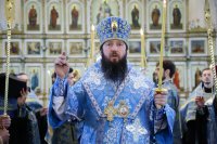 16-В канун праздника Благовещения Управляющий Усть-Каменогорской епархией возглавил всенощное бдение в главном храме Восточно-Казахстанской области – Андреевском соборе