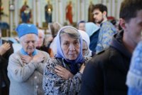 18-В канун праздника Благовещения Управляющий Усть-Каменогорской епархией возглавил всенощное бдение в главном храме Восточно-Казахстанской области – Андреевском соборе