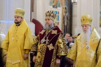 6-День памяти святителя Амфилохия Иконийского в Алма-Ате. Верующие Южной столицы Казахстана поклонились части Ризы Господней и мощам святого князя Александра Невского