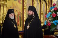 19-День памяти святителя Амфилохия Иконийского в Алма-Ате. Верующие Южной столицы Казахстана поклонились части Ризы Господней и мощам святого князя Александра Невского